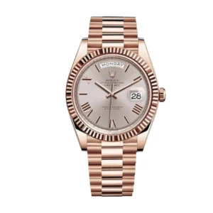 Rolex Day-Date 228235-0016 “Rhodium Dial” Super Accurate Clone